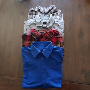 Boys dress shirts fitting boys size 14/16